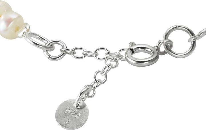 Immagine prodotto Bijouteria Bracciale (Argento 925, Nylon, Perla d'acqua dolce)