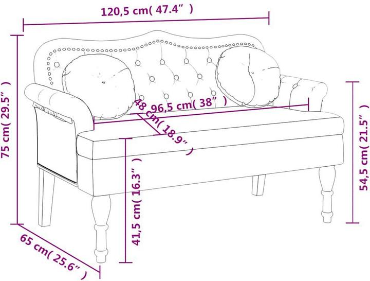 Image du produit vidaXL Hadewych (120.50 cm)