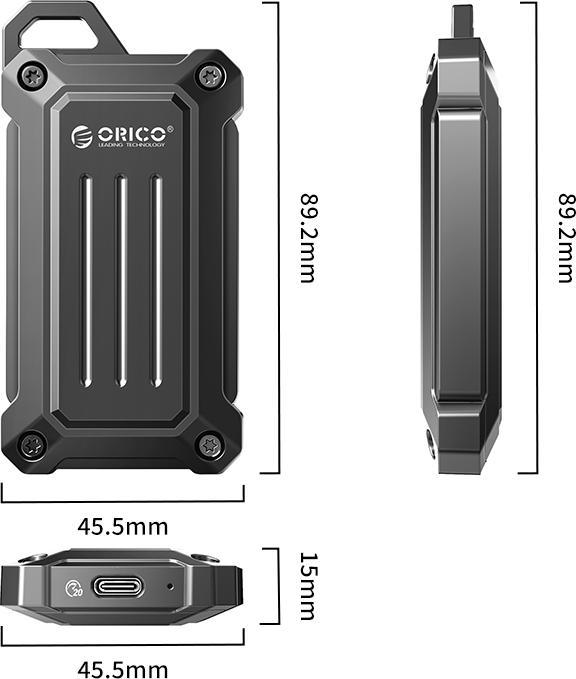 Image du produit Orico 1TB MINI20 Type-C R2000:W1800 (1 To)
