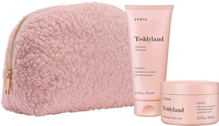 Pupa Milano Pupa Teddyland Kit Shower Gel 200ml and Scented Body Scrub 150ml (Körperpflegeset)