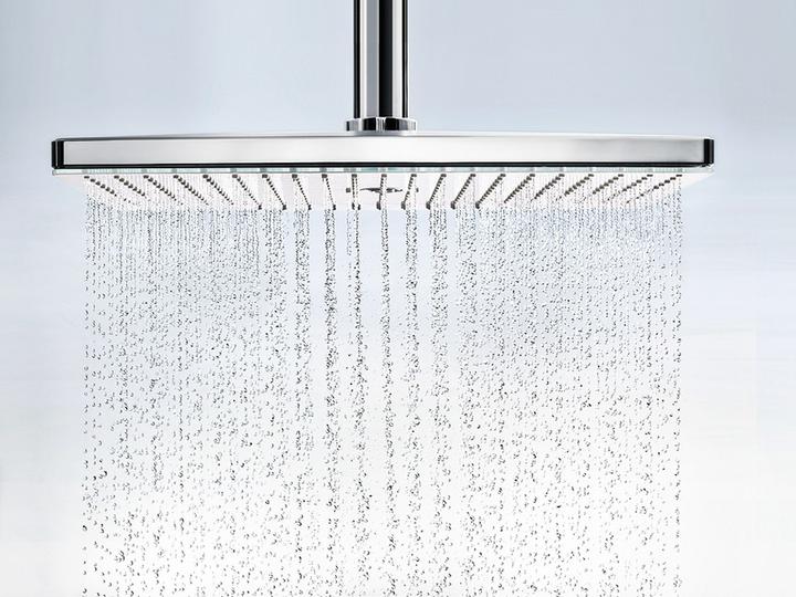 Produktbild hansgrohe HG Kopfbrause Rainmaker Select 460 3jet UP-Montage m Brausearm EcoSmart we/chr (3 Strahlarten, 18 l/min)