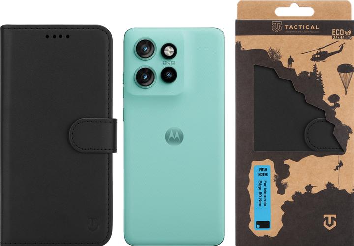 Produktbild Tactical Field Notes for Motorola Edge 60 Neo Black