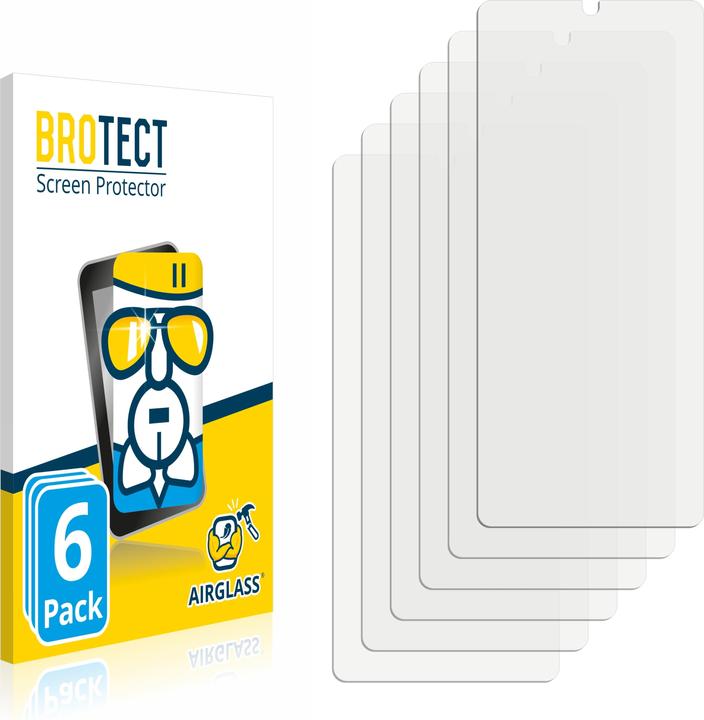 Actual product image BROTECT AirGlass Glass (6 pcs., Samsung Galaxy S21 Ultra 5G)