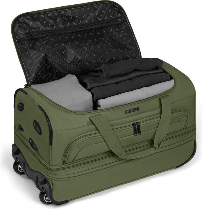 Produktbild Redolz Duffle Essentials 2 Rollen Reisetasche 55 cm mit Dehnfalte (43 l)