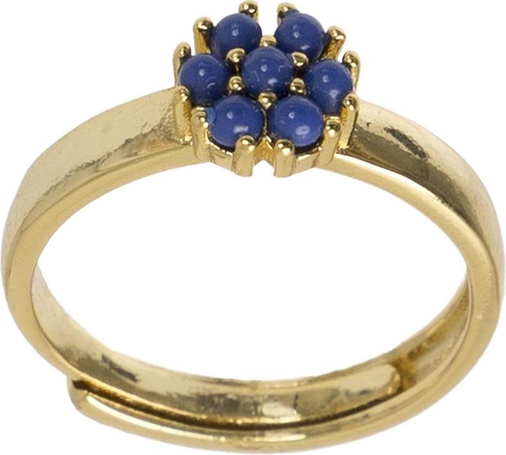 Produktbild Uzurii The Amazon single Ring Blue (One Size, 925 Silber)
