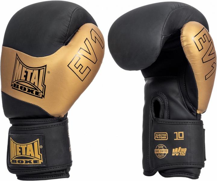 Actual product image MetalBoxe Gant Entr/Comp. Ev1 Noir Gold 10 Oz (10 OZ, 10)