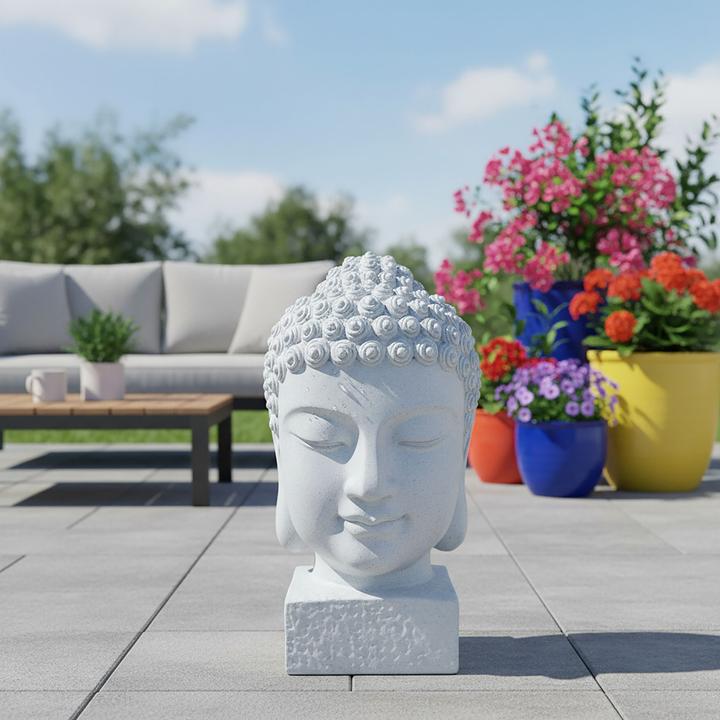 Image du produit Relaxdays Tête Bouddha