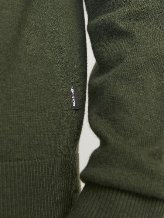 Produktbild Jack & Jones Einfarbig Strickpullover mit Halber Reissverschluss Strickpullover mit Halber Reissverschluss (S)