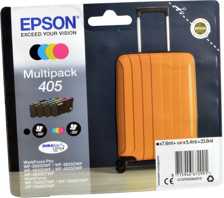Produktbild Epson Multipack Tinte 405 CMYBK (M, C, Y, BK)