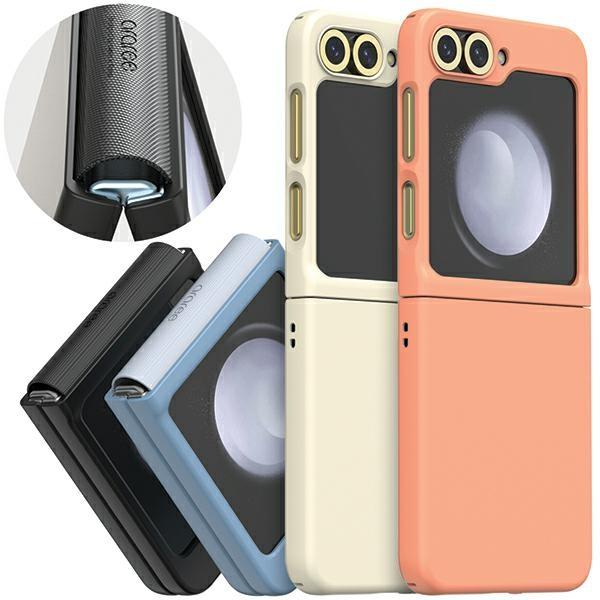 Productafbeelding Araree etui Aero Flex Sam Z Flip6 brzoskwiniowy/perzikoraal AR20-02021C (Samsung Galaxy Z Flip6, Samsung Galaxy Z Flip7 FE)