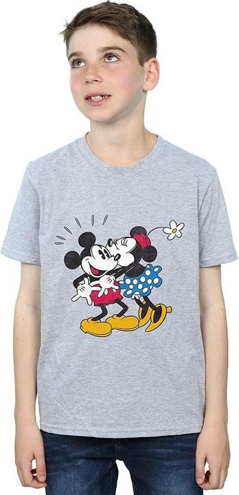 Immagine prodotto Disney Mickey Mouse Mickey And Minnie Kiss Maglietta Ragazzi (140, 146)