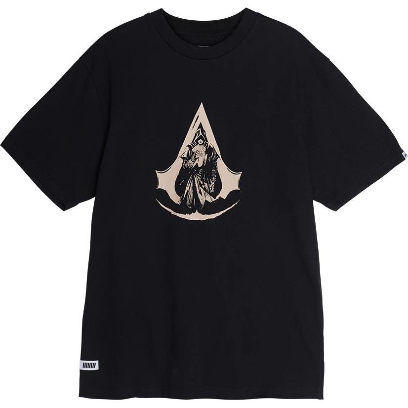 Fulllife, Shirt, t-shirt assassin's creed li e, Schwarz, (M)