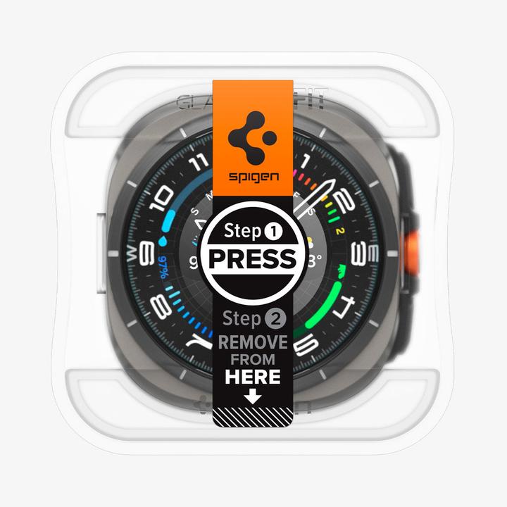 Actual product image Spigen Glas.TR EZ Fit