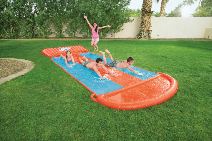 Actual product image Bestway Hogo Triple Slide (5.49 m)