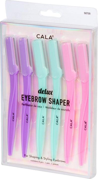 Cala Beauty Cala Deluxe Eyebrow Shaper 6 Pieces (Multicolore)