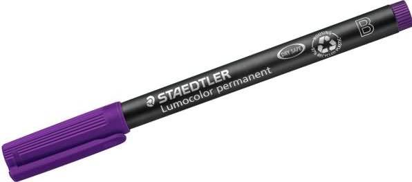 Image du produit Staedtler Lumocolor permanent (Violet, 2.50 mm, 1 x)