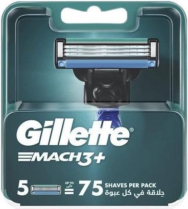 Actual product image Wahl Gillette Mach3+ Blades - 5 Pieces (5 x)