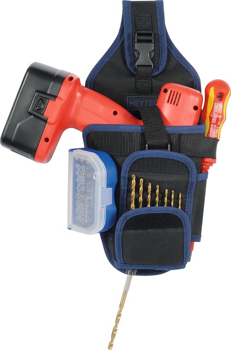 Produktbild HEYTEC Bohrmaschinen-Gürteltasche, leer
