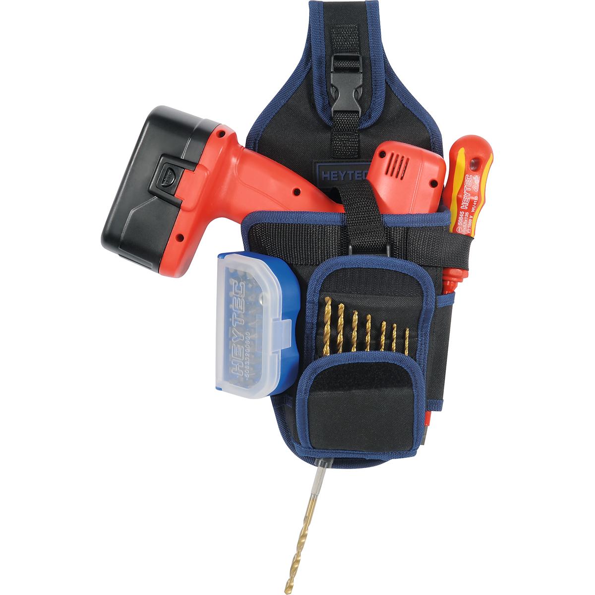 Thumbnail - HEYTEC, Werkzeugkoffer, Bohrmaschinen-Gürteltasche, leer