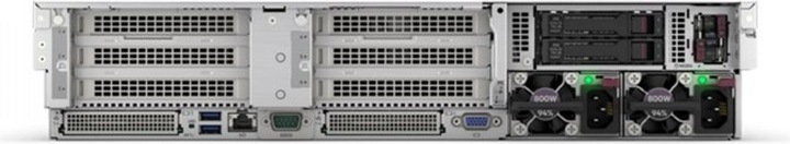 Produktbild HPE ProLiant DL345 Gen11 AMD EPYC 9124 3.0GHz 16-core 1P 32GB-R MR408i-o 8SFF 1000W PS EU Server (Amd Epyc 9124, 32 GB, Rack Server)