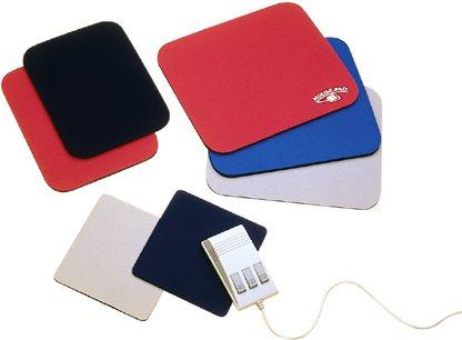 Actual product image Tecline Mouse pad with textile surface, black (S)