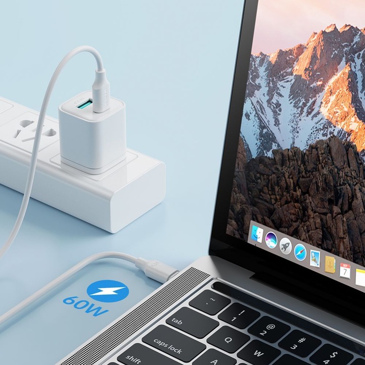 Actual product image Joyroom USB Type C - USB Type C (1 m, USB 2.0)