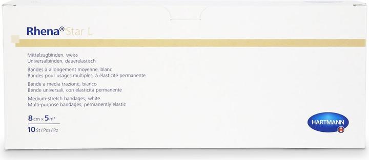 Immagine prodotto Rhena Star L Elastische Binden 15cmx5m weiss