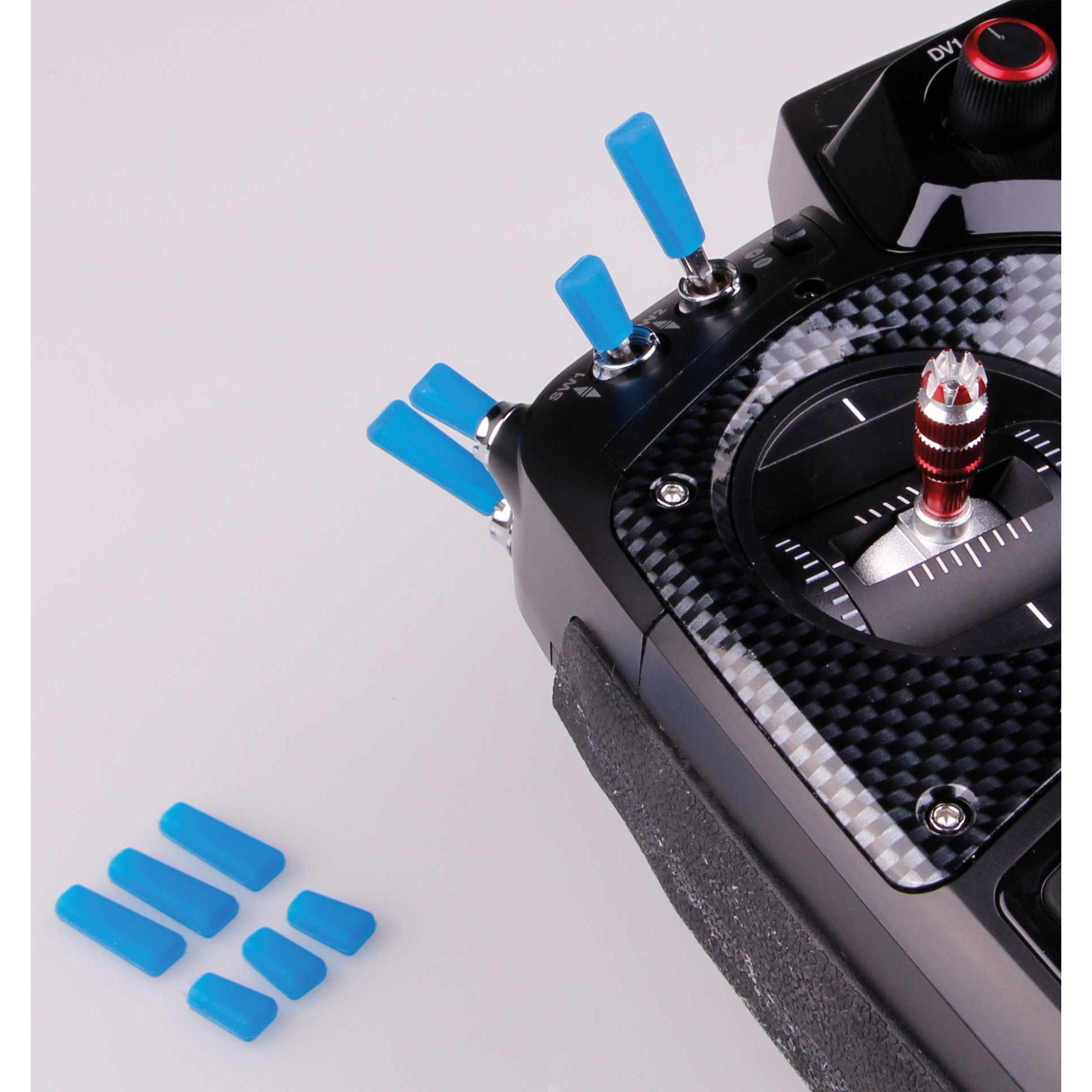 Planet-Hobby schalterkappen universal "color" blau 10 stück