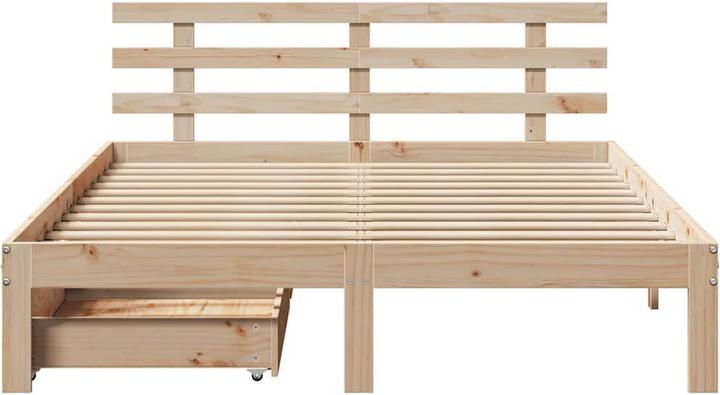 Image du produit vidaXL Bettrahmen (135 x 190 cm)