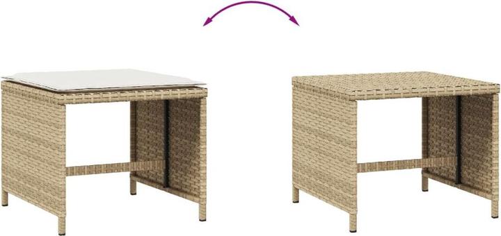 Actual product image vidaXL Gartenhocker