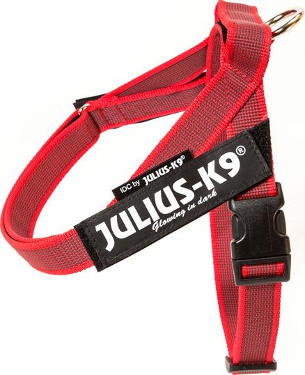 Actual product image Julius-K9 K9 HARNESS GR 0 RED 58-76 (0, Dog, Dog sport)