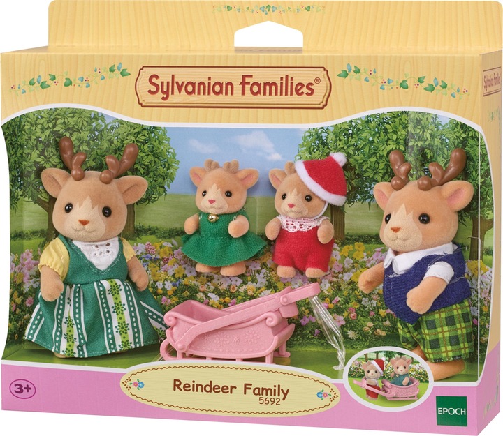 Actual product image Sylvanian Families Reindeer Family