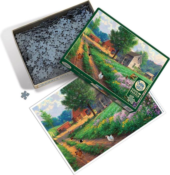 Actual product image Cobble Hill Farm 1000 parts (1000 pieces)