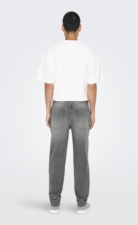 Image du produit Only & Sons ONSYOKE Taille moyenne Réduction Jeans Relaxed Fit Jeans (32)