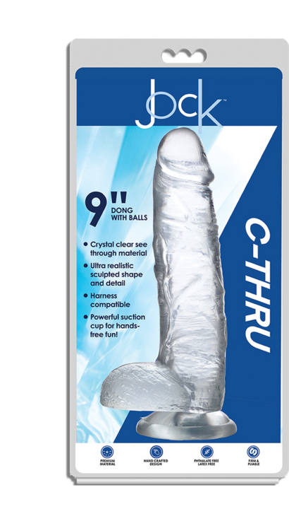 Immagine prodotto Jock CThru Dildo trasparente 27 cm