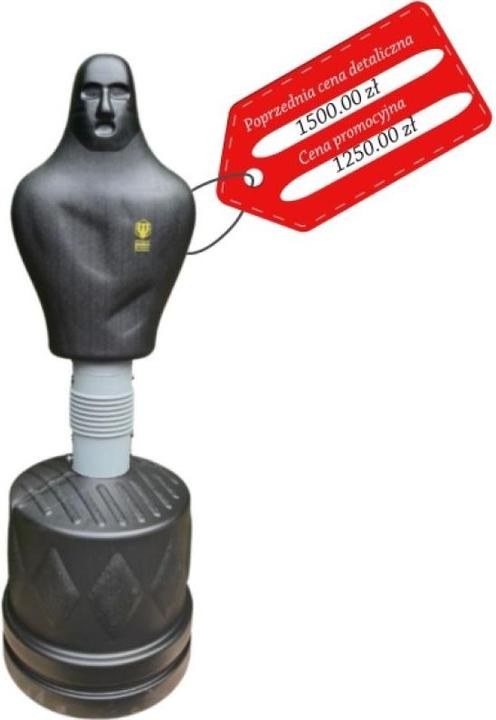 Actual product image Masters Freestanding adjustable mannequin BOX-MAN-1 black