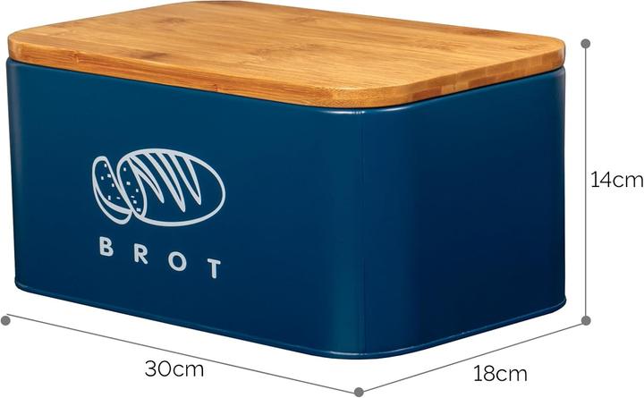 Actual product image Theo&Cleo Brotkasten mit Deckel