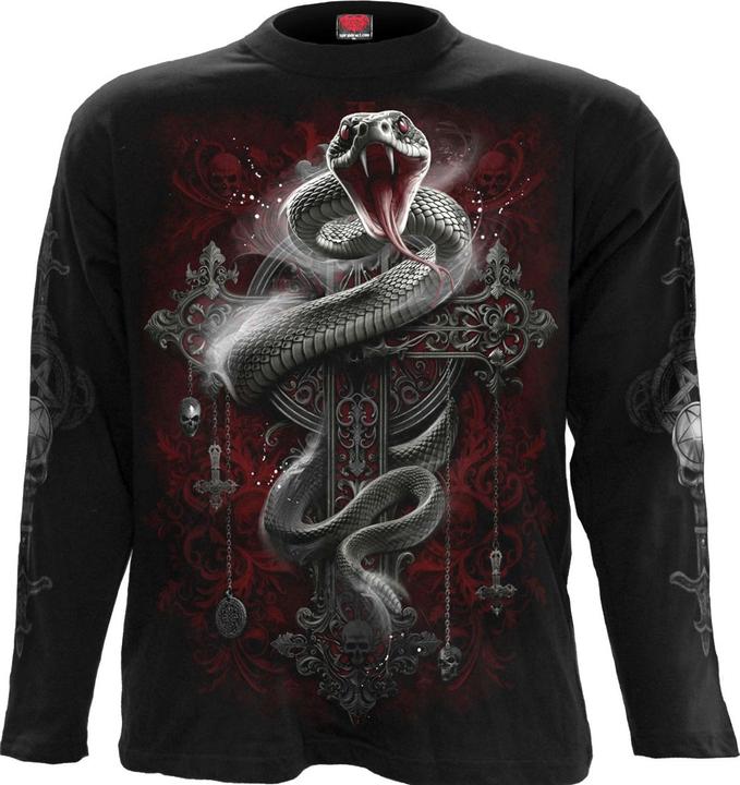 Produktbild Spiral Gothic Serpent Back & Sleeve Print (Longsleeve) (XL)