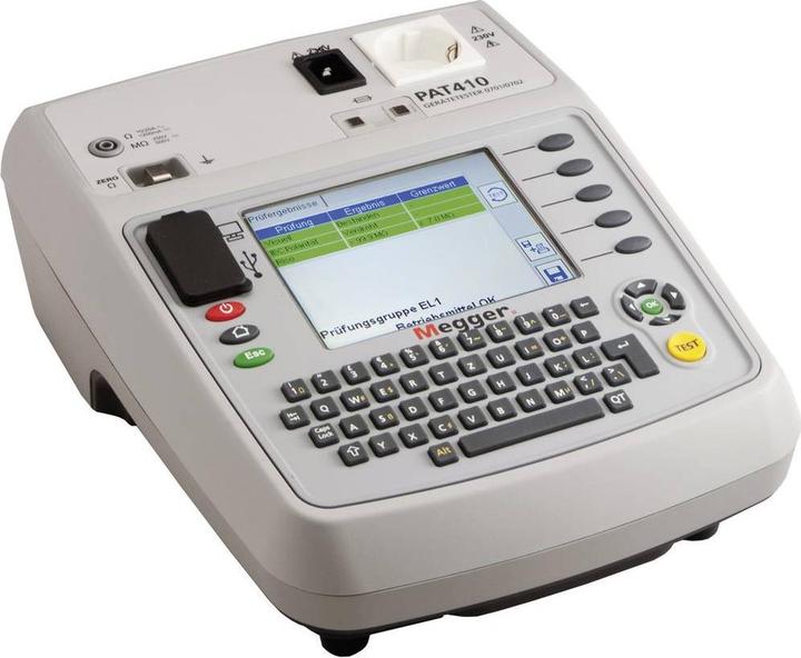 Image du produit Megger PAT410, testeur d'appareil, modèle Suisse