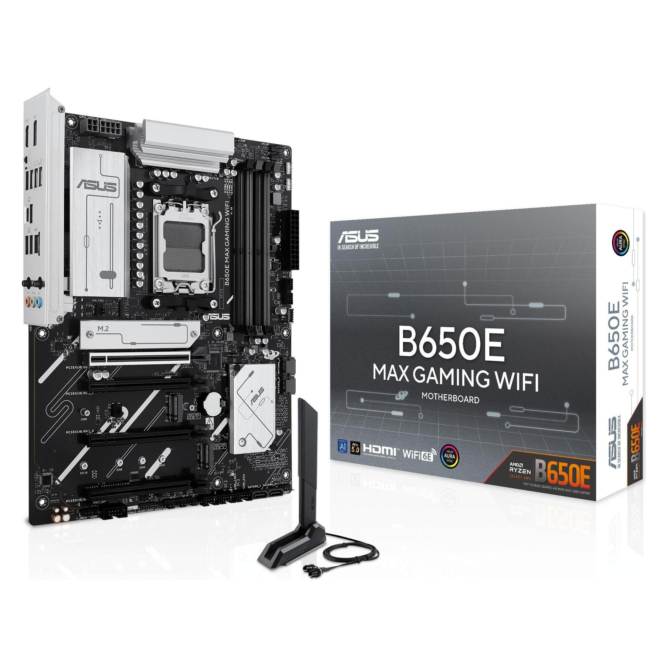 ASUS B650E Max Gaming Wifi (AM5, AMD B650, AMD B650E, ATX), Mainboard