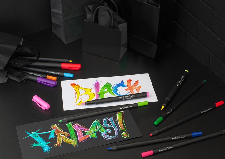 Produktbild Faber-Castell Brush Pen édition noire (Mehrfarbig, 20 x)