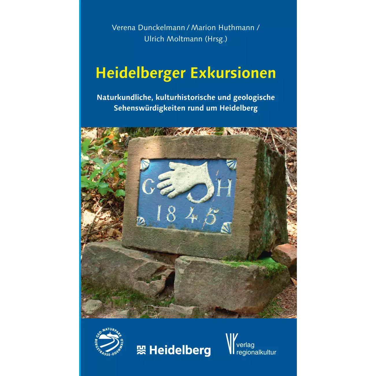 Thumbnail - Heidelberger Exkursionen, Ratgeber von Ulrich Moltmann, Marion Huthmann, Verena Dunckelmann