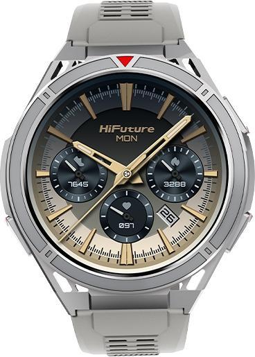 Actual product image HiFuture smartwatch Active silver HSSW9SL