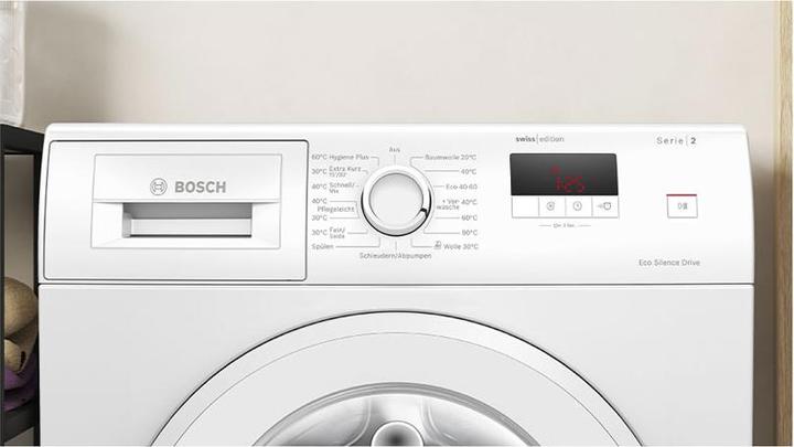 Image du produit Bosch Hausgeräte WGE0340VCH Waschmaschine (8 kg, Gauche)