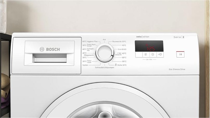 Image du produit Bosch Hausgeräte WGE0340VCH Waschmaschine (8 kg, Gauche)