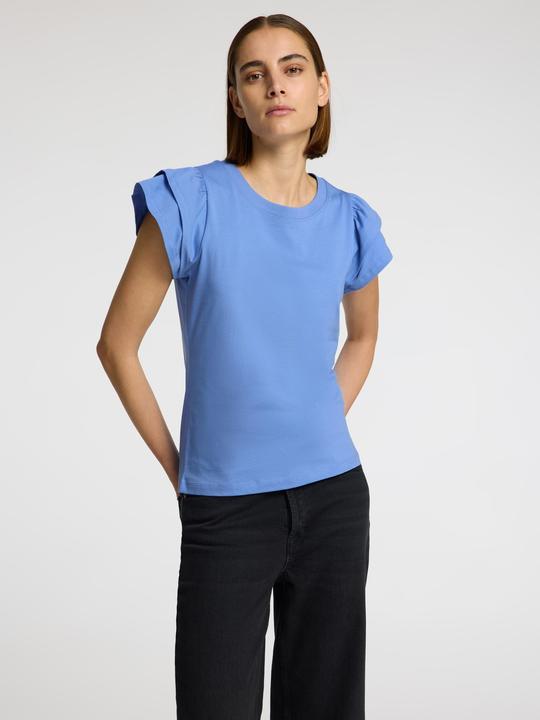 Image du produit Selected Femme Kurzarm Oberteil mit Rüschen (XL)