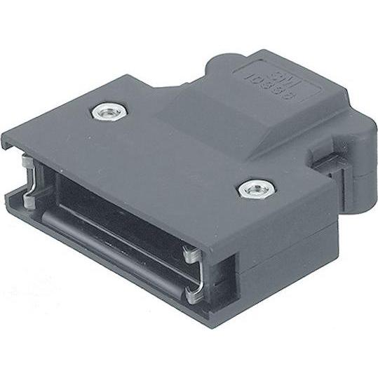 3M Griffkappe für MDR-Stecker Glasfaser (GF)/Polybutylenterephthalat (PBT), Elektronikkabel + Stecker, Schwarz