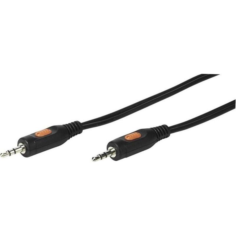 Vivanco Audiokabel Klinkenst. 3,5mm - Klinkenst.3,5mm, 2.5m (2.50 m), Cavo audio