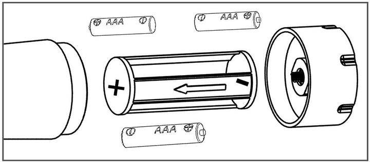 Actual product image Depesche Flashlight Dino (4 cm)