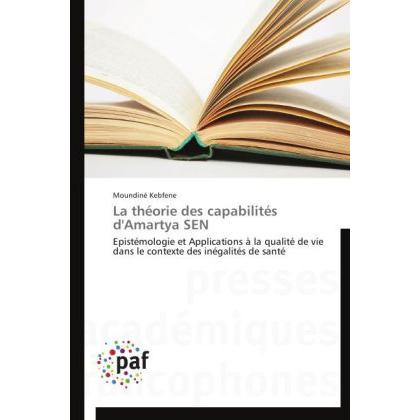 La théorie des capabilités d'Amartya SEN, Fachbücher von Moundiné Kebfene